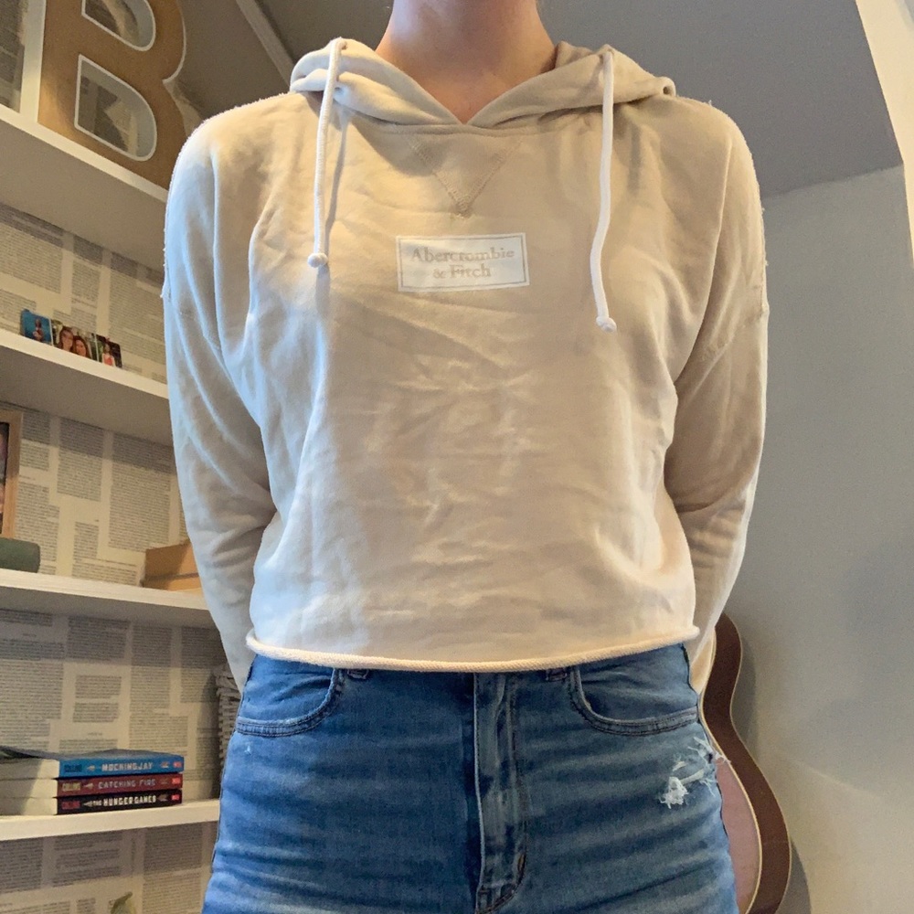 Abercrombie and Fitch Cropped Hoodie